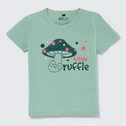 nite flite Girls Graphic Print T-Shirt & Pyjamas Set image 2