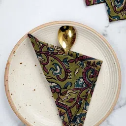 ratancart Set of 6 Paisley Print Cotton Napkins image 2