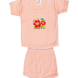 boost baby Pack oF 5 Floral Print T-Shirts with Shorts image 2