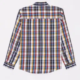 allen solly Boys Checks Slim Fit Shirt image 2