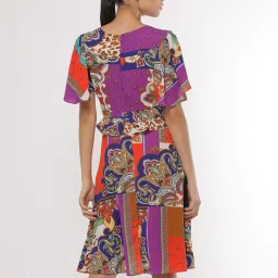 trends Fit & Flare Dress with Ruffles image 2