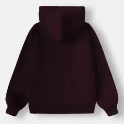 togs & terre Women Graphic Print Regular Fit Hoodie image 2