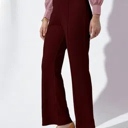 fuback x ag Women Pack of 2 Single-Pleated Relaxed Fit Trousers image 2