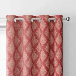 the conversion Printed Door Curtain with Eyelets image 2