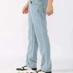 gas Men Heavily Washed Regular Straight Jeans image 2