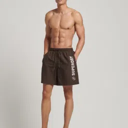 superdry 19 " Code Applique Swim Shorts image 3