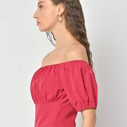 jdy by only Square-Neck Blouson Top image 3