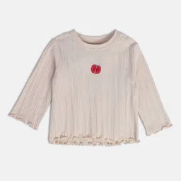 mini klub Ribbed Top with Pinafore Dress image 3