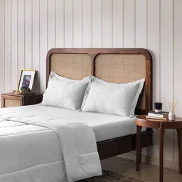 the happy pod Microfiber Bedsheet With Pillow Covers   image 3