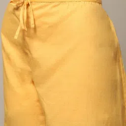 biba Women Floral Print A-Line Kurta with Pants & Dupatta image 3