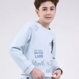 monte carlo Boys Regular Fit Printed Sweatshirt image 3