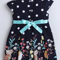 mama & bebe Girls Floral Print Fit & Flare Dress image 3