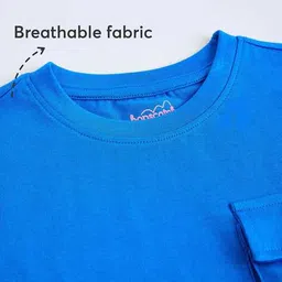 hopscotch Boys Graphic Print Regular Fit Round-Neck T-Shirt image 3