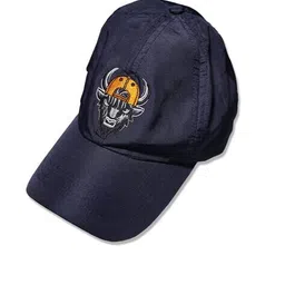 bison india Unisex Embroidered Baseball Cap with Buckle Fastening image 3