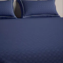 mulberry living Set of 2 Checked Rectangular Pillow Covers 300TC image 3