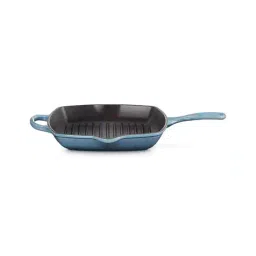 le creuset  Signature Square Skillet Grill 26cm Chambray image 3