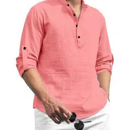 folgen Men Regular Fit Short Kurta image 3
