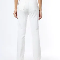 buda jeans co Women Lightly Washed High-Rise Straight Jeans image 3