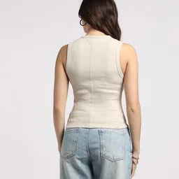 outryt by azorte Ribbed Regular Fit Crew-Neck T-Shirt image 3