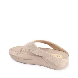 elle Women Reptilian Pattern Slip-On Wedges image 3