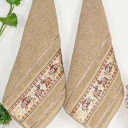 rangoli Pack of 4 Cotton Bath Towels image 3