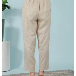 aramya  Women Cotton Elasticated with Drawstring Pant image 3