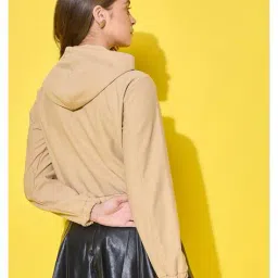 leia Women Regular Fit Button Closure Jacket image 3