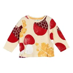 miniklub Girls Graphic Print Cotton Top & Pants Set image 3