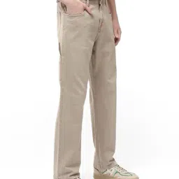 rare rabbit Men Relaxed Fit Jeans with 5-Pocket Styling image 3