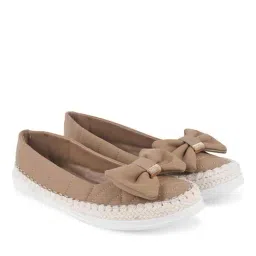 jm looks Women Embellished Ballerinas with Synthetic Upper image 3