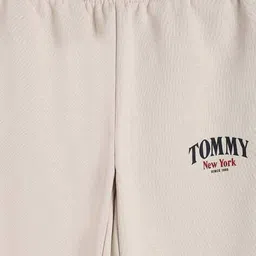tommy hilfiger Girls Straight Track Pants with Brand Print image 3