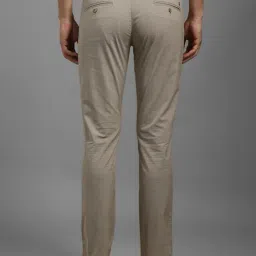 louis philippe Men Slim Fit Flat-Front Trousers image 3