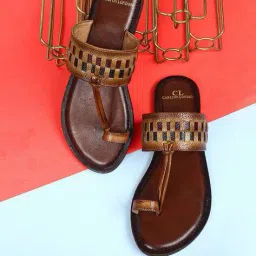 carlton london Women Braided Toe-Ring Flat Sandals image 3