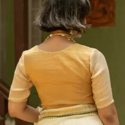 suta Women Front Open Self-design Blouse image 3