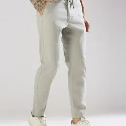 true colors of india Men Relaxed Fit Flat-Front Chinos image 3