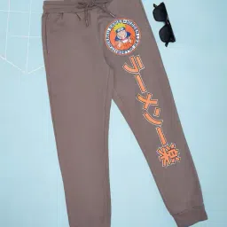 pantaloons junior Boys Graphic Print Joggers with Drawstring Waist image 3