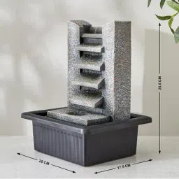 home centre Alpine Polyresin Step Water Fountain  image 3