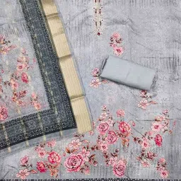 svaraa Women Unstitched Dress Material image 3