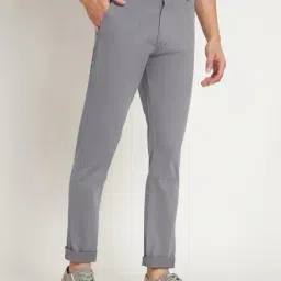 buda jeans co Men Mid Rise Cotton Slim Fit Chinos  image 3