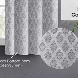 haus & kinder Floral Print Window Curtains image 3