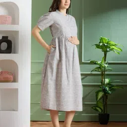 nightspree Women Floral Print Fit & Flare Dress  image 3