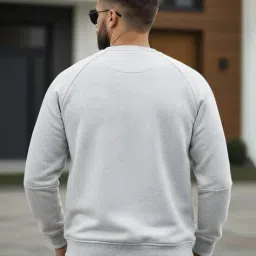 buda jeans co Men Regular Fit Round-Neck Sweatshirt image 3