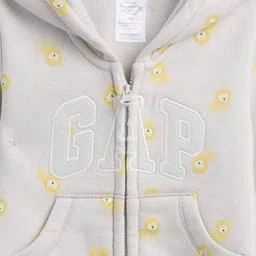 gap kids Infants Printed Hooded Neck Onesies image 3