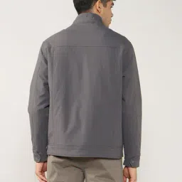 lee cooper Men Relaxed Fit Zip-Front Jacket image 3