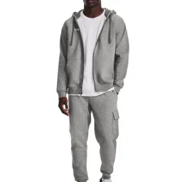under armour Men Rival Fleece Loose Fit Full-Zip Hooded Jacket image 3