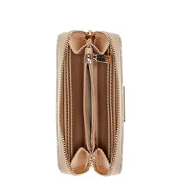 guess Logo Geometric Erenia Medium Zip-Around Wallet image 3