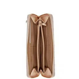 guess Logo Geometric Erenia Large Zip-Around Wallet image 3