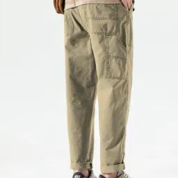jvx clothing & fashion Men Relaxed Fit Cargo Pants with Insert Pockets image 3