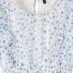 rio girls Girls Floral Tiered Dress image 3