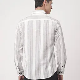vastrado Men Stripes Slim Fit Shirt image 3